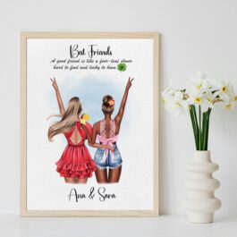 ♡ Personalized Best Friend Print