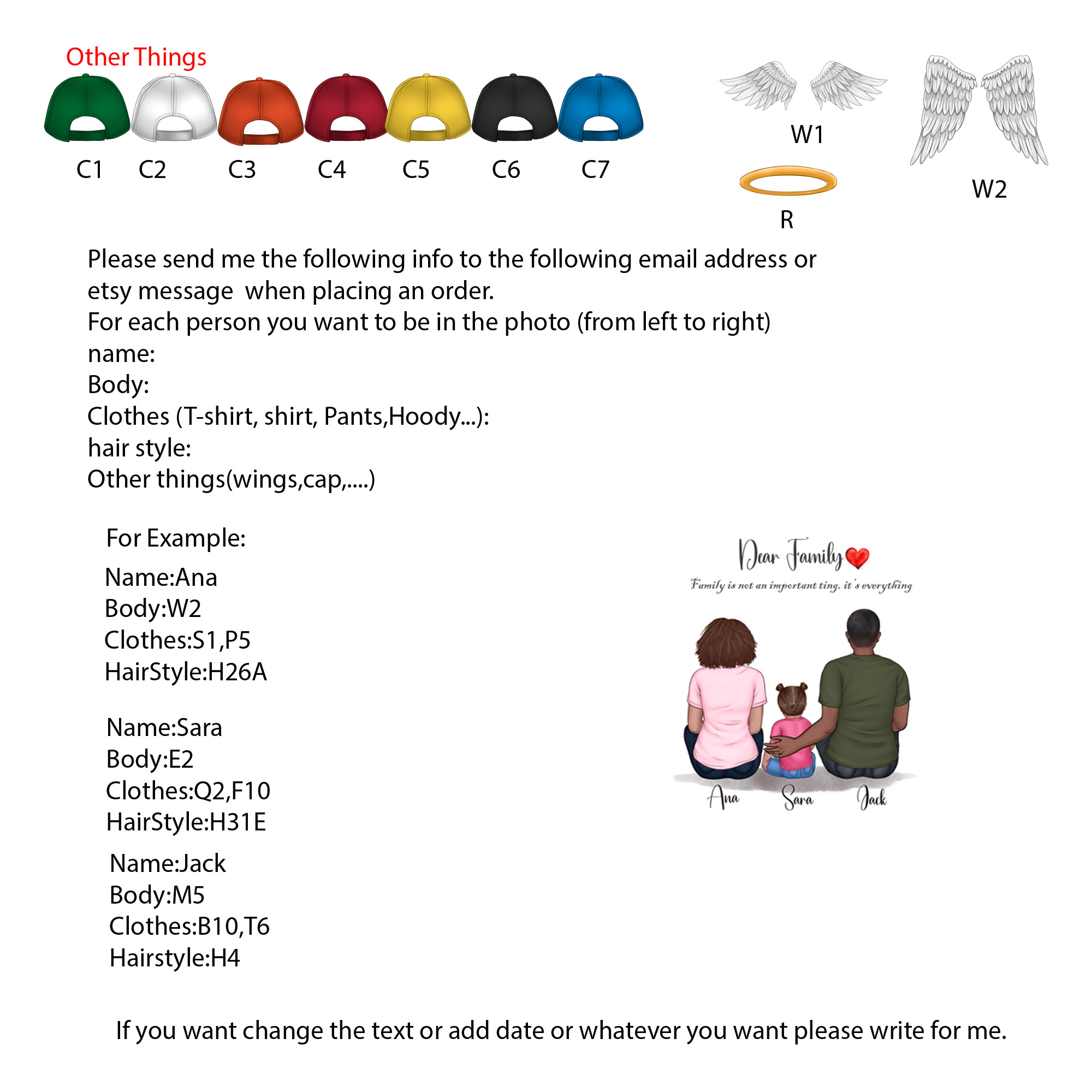 ♡ Personalized family gift - Image 13