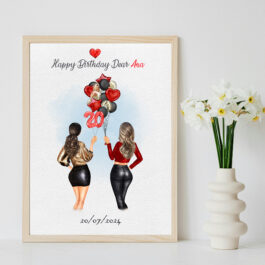 ♡ Personalized Best Friend Print
