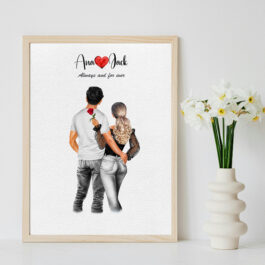 ♡ Personalized gift for couple