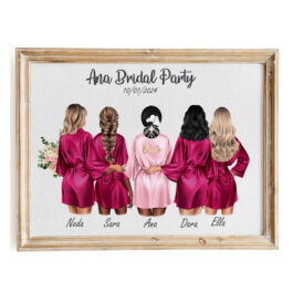 ♡ Custom Bridesmaid Print