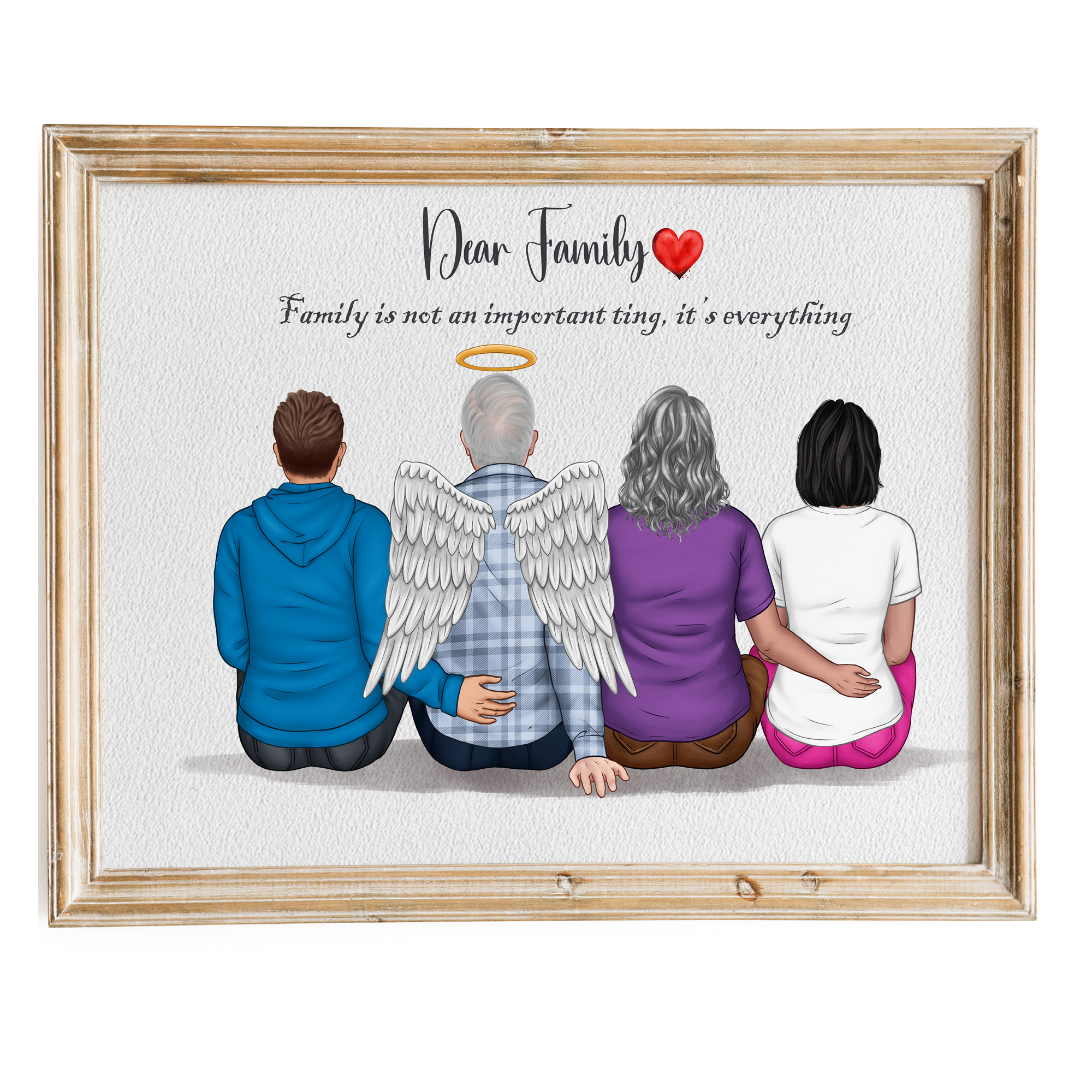 ♡ Personalized family gift